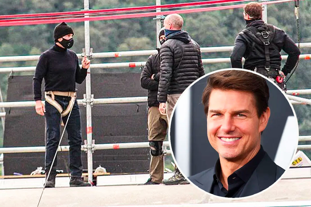 Tom Cruise practiced action scenes of Mission: Impossible on top of train