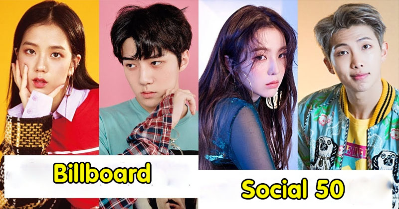 21 K-Pop Artists Fly High On Billboard’s Social 50 Chart