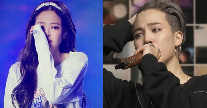 Breaking Down In Tears Moments Of BTS's Jimin And BLACKPINK's Jennie