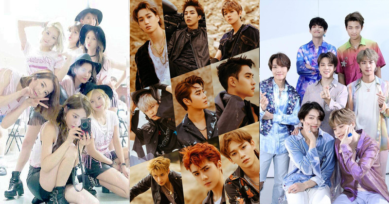 10 Most Popular K-Pop Idol Groups On Weibo, China's Biggest Social Network