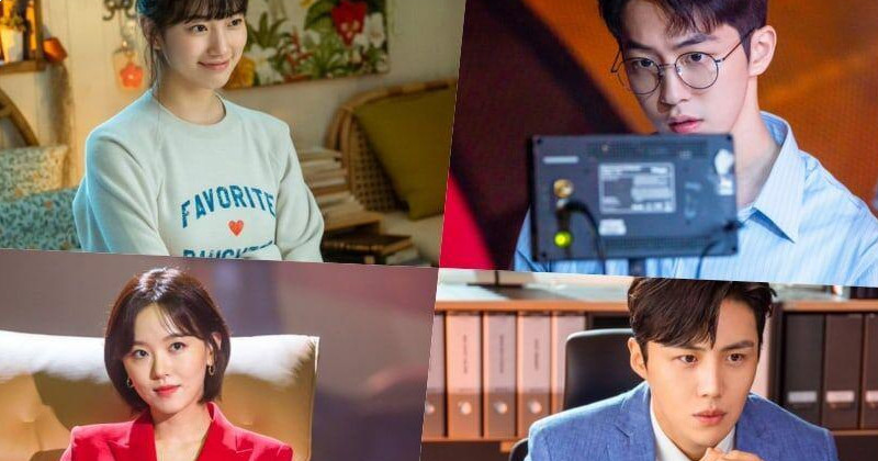 Suzy, Nam Joo Hyuk, Kim Seon Ho, And Kang Han Na Get Into Character Behind The Scenes On “Start-Up”