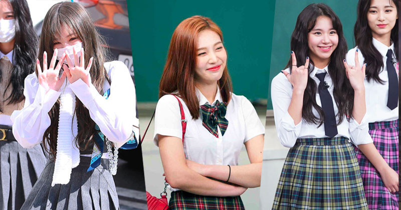 6 Different Uniform Styles of Girl Groups On "Knowing Bros"