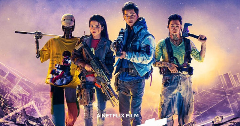 Netflix Movie 'Space Sweepers' Unveils Poster Starring Song Joong Ki, Kim Tae Ri And More