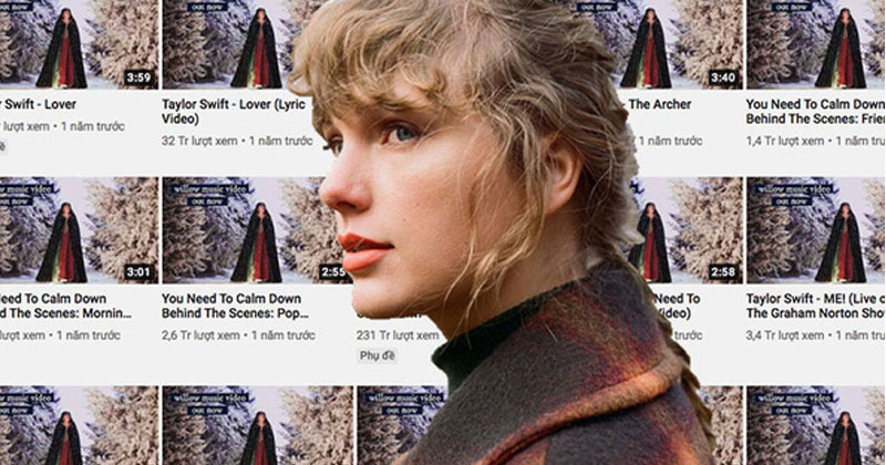 Taylor Swift Changed YouTube Video Thumbnail To Promote willow