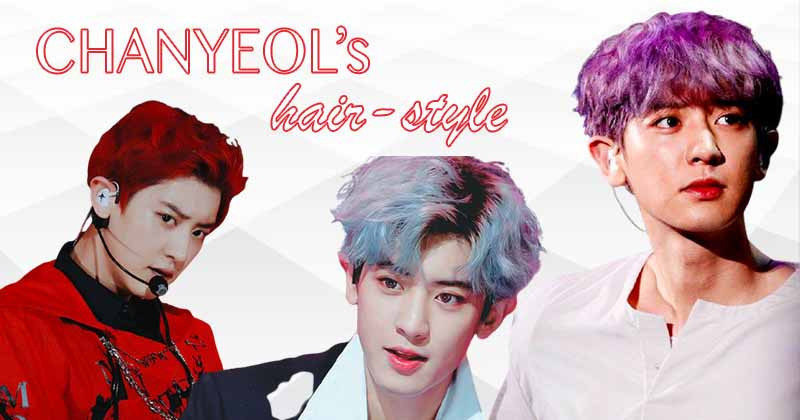Many Shades of EXO Chanyeol's Hair Colors Throughout The Years