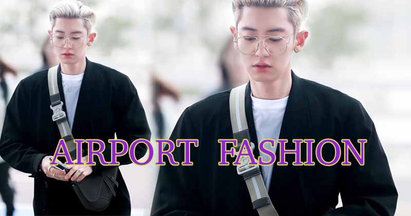 Not Only A Perfect Artist, ChanYeol Also Make Everyone Fall In Love By His Airport Fashion