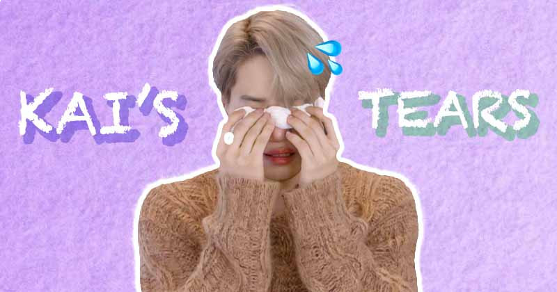 EXO Kai Can't Hold His Tears When Talking About His Solo Debut