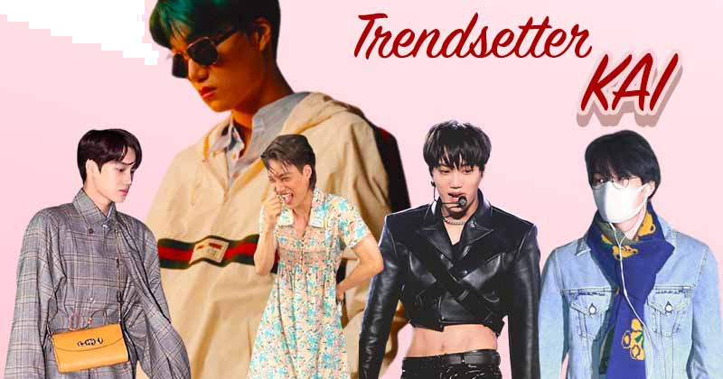 Top 5 Most Iconic Trends Set By EXO Kai : From Croptops To Leather Influences