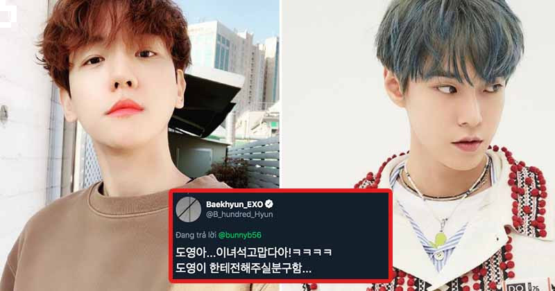 NCT’s Doyoung and EXO’s Baekhyun Made Fans Their Messengers But No One Was Mad
