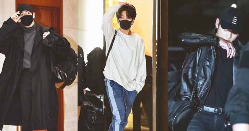 Top 3 Airport Outfits That Express BTS Jungkook’s Fashion Style To A Tee
