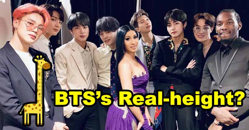 How Tall Are You Next To BTS? Let These 9 Celebrities Be Your Height Guides