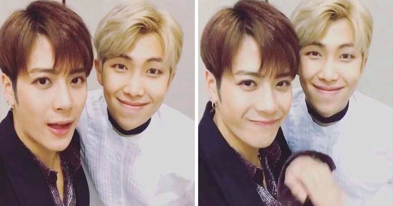 5 Times BTS’s RM And GOT7’s Jackson Showed Off Their Friendship