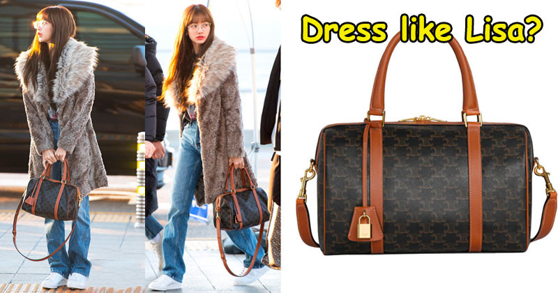 BLACKPINK Lisa Rocks Celine And More Sporty Bags Luxurious Brands To Look Like Her