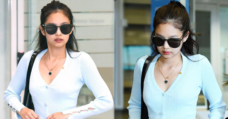 BLACKPINK Jennie Wore Casual Airport Outfit But Got Everyone Admired At Her “Luxurious” Beauty