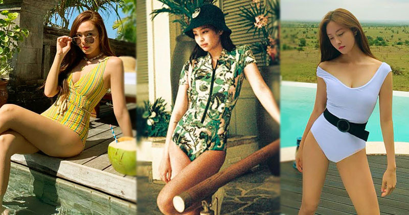 These 7 Korean Female Stars Selected As Most Stunning Beauties in Swimsuits by Elle Korea