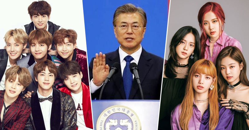 President Moon Jae In Praised BTS And BLACKPINK For Bringing Hope And Happiness To The World