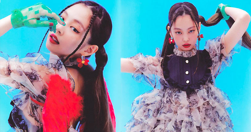 Visual of BLACKPINK Jennie Is The Only In K-Pop To Slay This Ridiculous Messy Outfit
