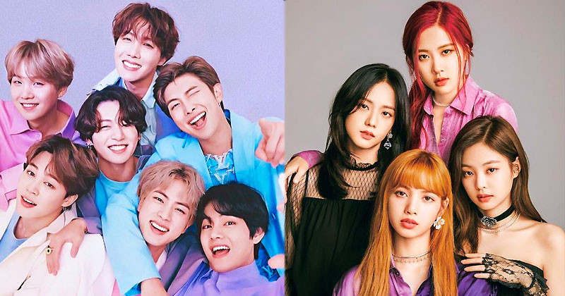 BTS and BLACKPINK Go Against World's Famous Artists at 2021 Nickelodeon Kids' Choice Awards