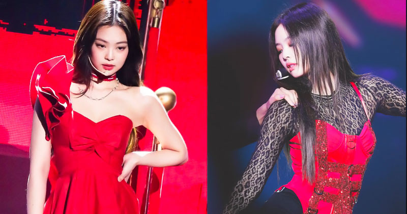 7 Moments BLACKPINK Jennie Turns Into A Gorgeous Goddess In Red