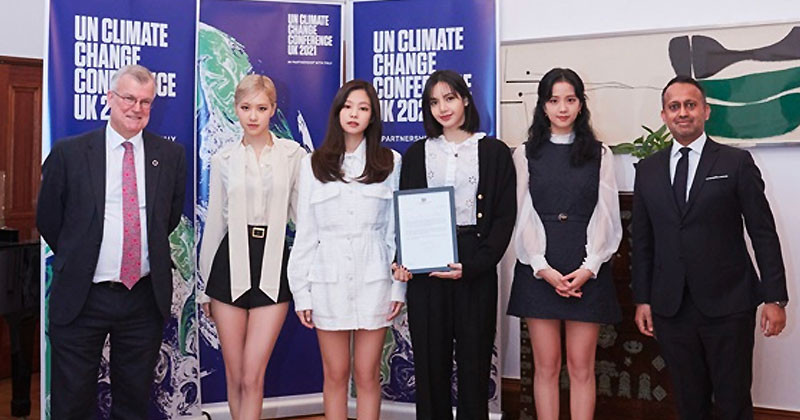 BLACKPINK Becomes Official Ambassadors For the 'United Nations Climate Change Conference UK 2021'