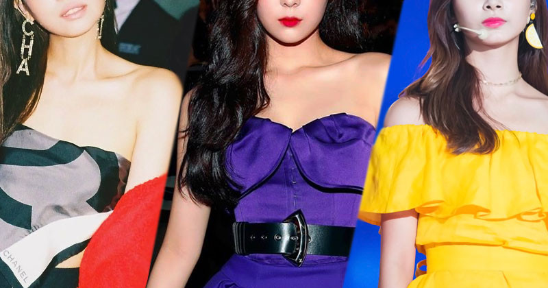 Top 6 Female Idols with Perfect Shoulder Lines Selected by Dispatch