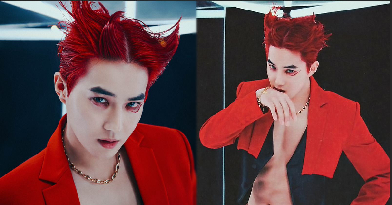 5 Times EXO's SuHo Proved His Ultimate Power In Red