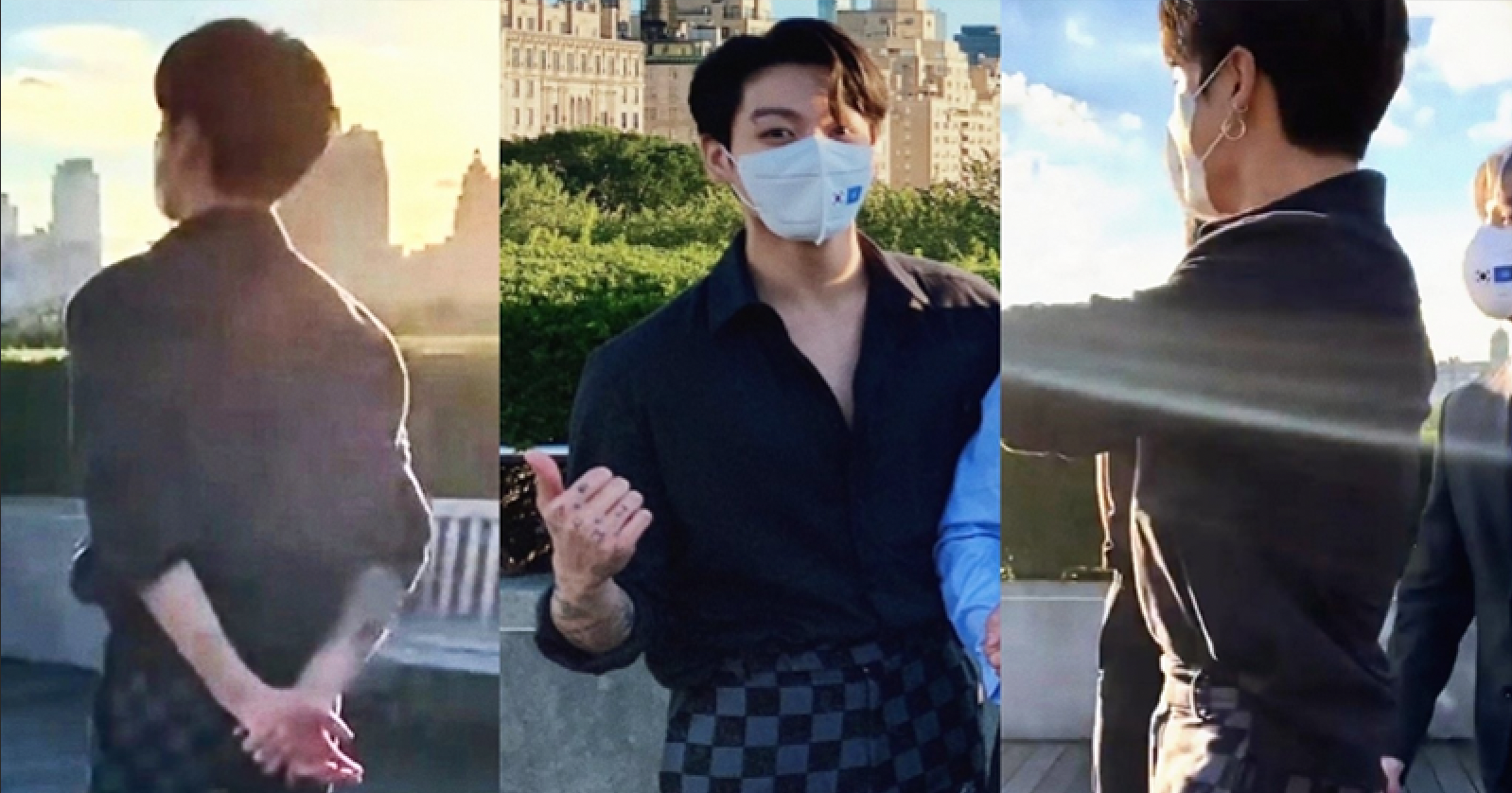 BTS: Jungkook rocks Louis Vuitton's damier cigarette pants like