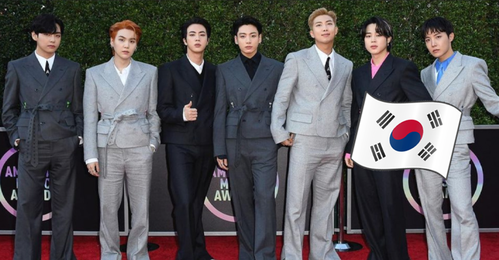 This is How BTS Brought Korean Influences to AMA Red Carpet