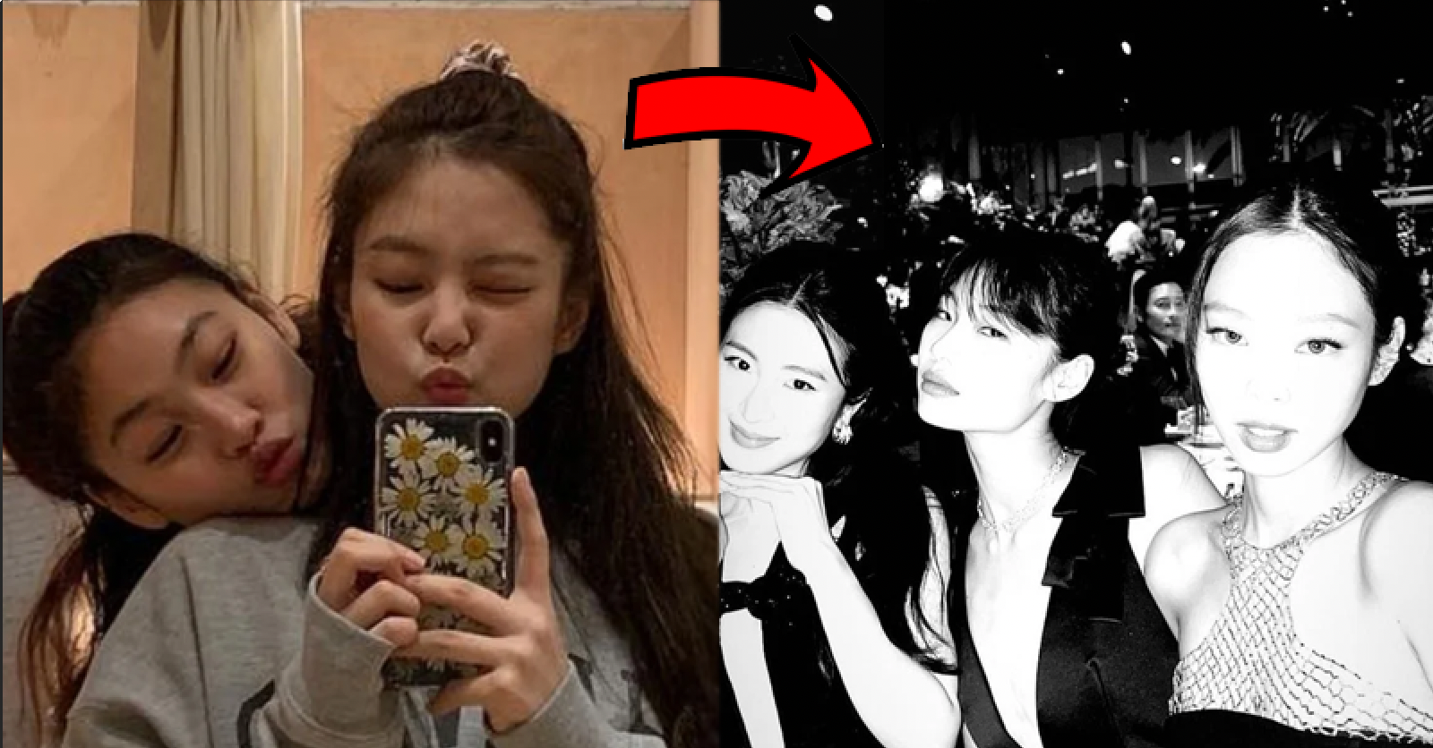 Netizens Can’t Get Over Stunning Visuals of BLACKPINKs Jennie And “Squid Game” Actress Jung Ho Yeon
