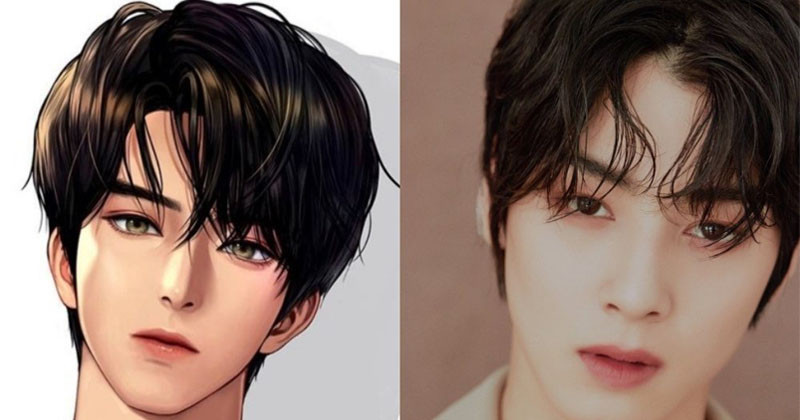 Cha Eun Woo's Appearance Are Perfectly Similar With A Webtoon Character From 'True Beauty'