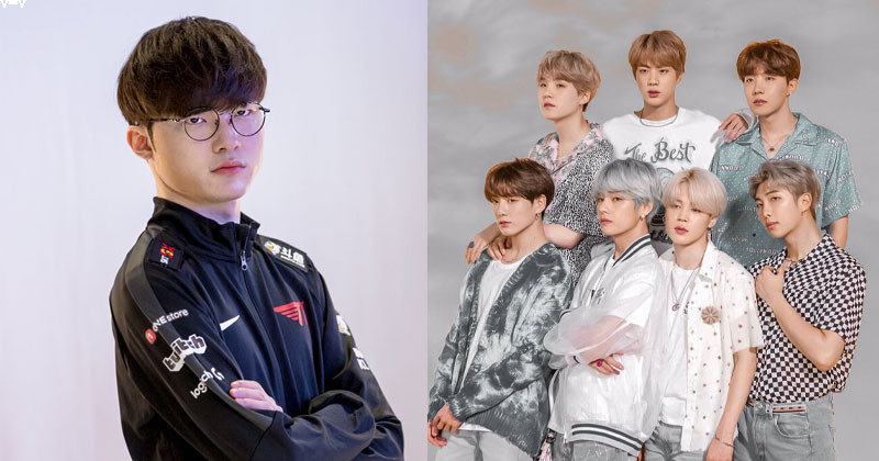 Faker Shares About His Interaction With BTS Experience