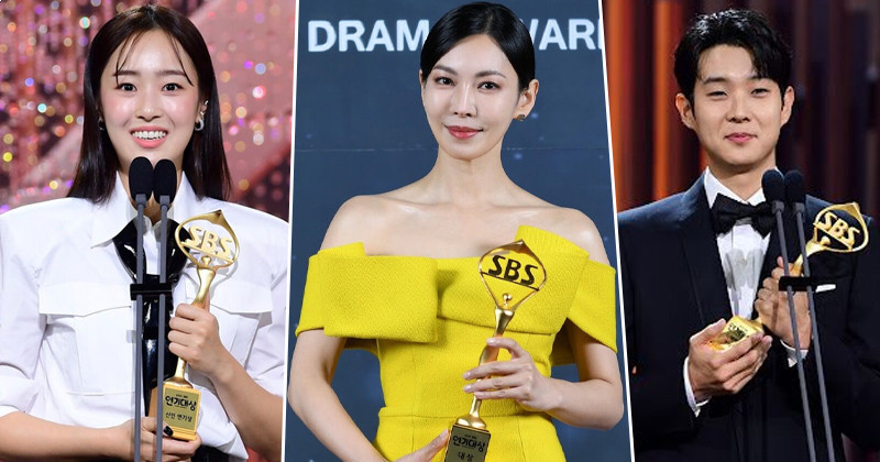 The Complete Winners List  Of 'The 2021 SBS Drama Awards'