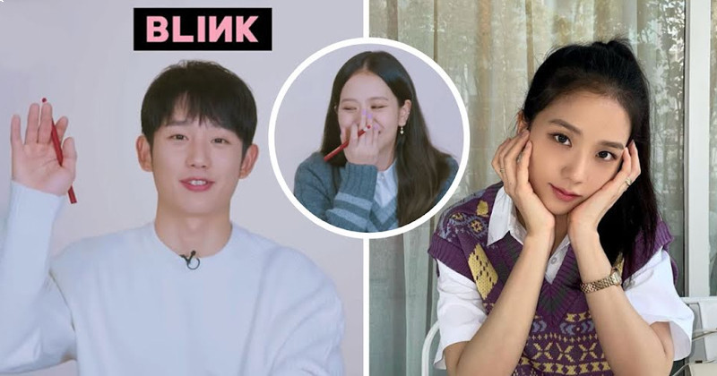 Jung Hae In Proves He's A BLINK With His Knowledge Of Co-Star BLACKPINK Jisoo