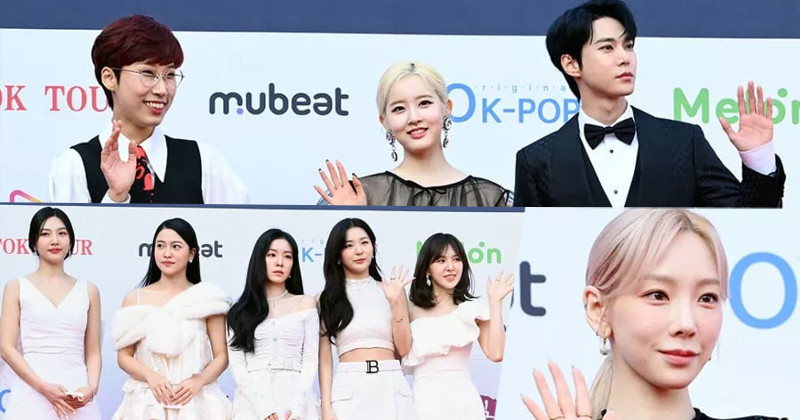 Here's All The Red Carpet Looks At 'The 11th Gaon Chart Music Awards'