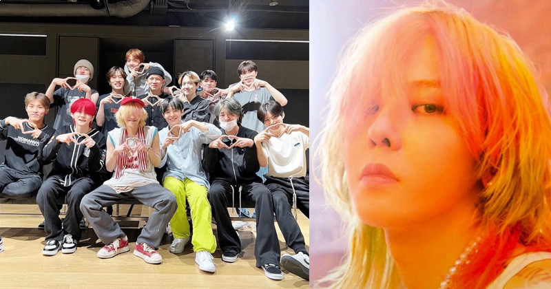 G-Dragon Shows Support To His Juniors TREASURE During Their Practice