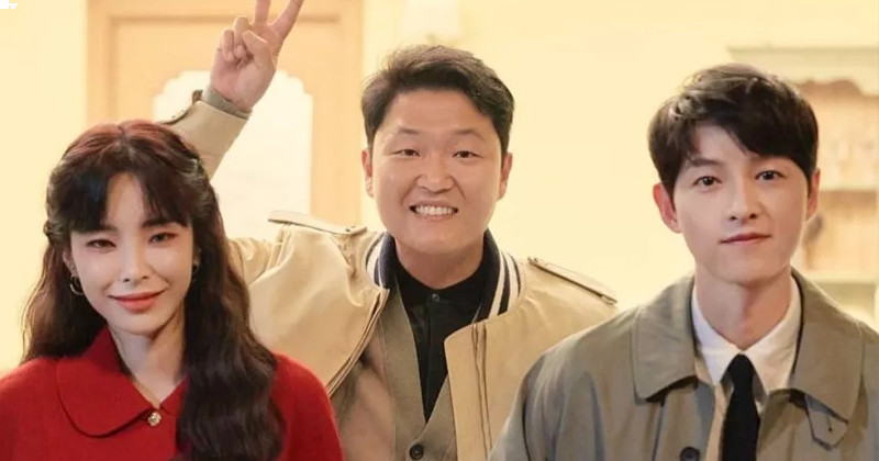 PSY Opens Up On How He Convinced Song Joong Ki To Appear In Heize’s “HAPPEN” MV
