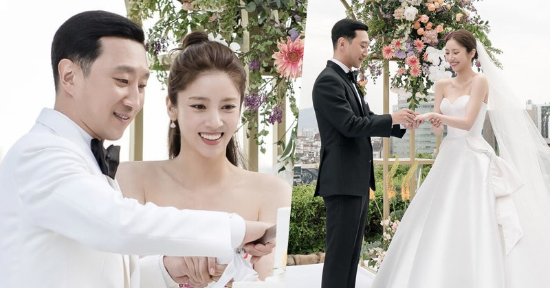 Son Dam Bi And Lee Kyou Hyuk Share Lovely Photos From Their Wedding Ceremony