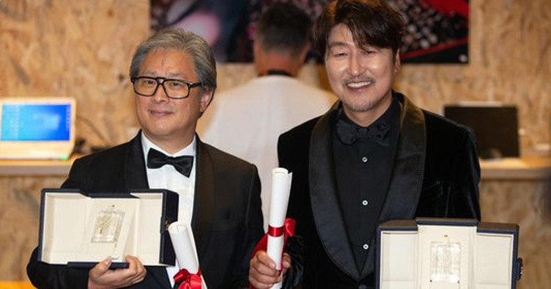 Song Kang Ho And Park Chan Wook Makes History By Winning At The 'Cannes Film Festival'