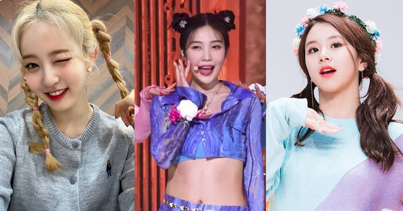 7 K-Pop Idols Who Show That Pigtails Are The Hairstyle Of The Summer