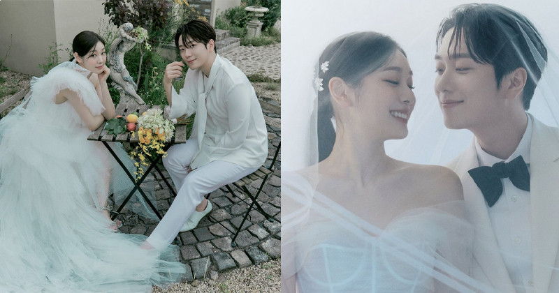FORESTELLA Ko Woo Rim And Figure Skating Champion Kim Yuna Share Gorgeous Wedding Photos