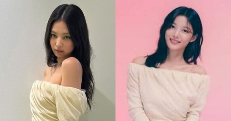 Kim Yoo Jung & BLACKPINK Jennie Recently Wear The Same Dress But Gave Off Different Vibes