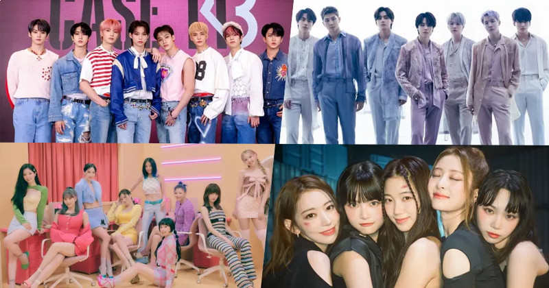 Stray Kids, BTS, TWICE, NCT 127, ENHYPEN, LE SSERAFIM, NewJeans, And BLACKPINK Hold Top Spots On Billboard 'World Albums Chart'
