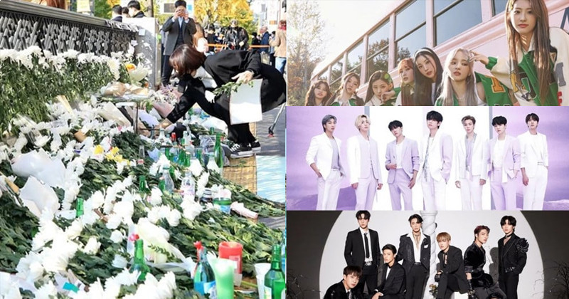 Artists Postpone Promotions During National Mourning For The Itaewon Tragedy