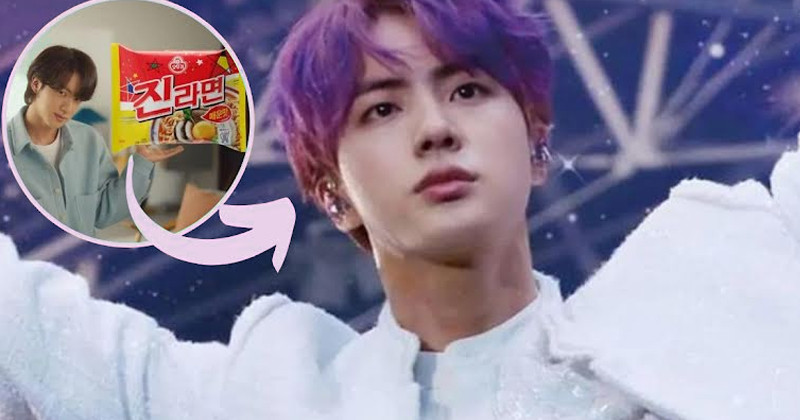 Fans Are Swooning Over BTS Jin’s New “Jin Ramen” Commercial