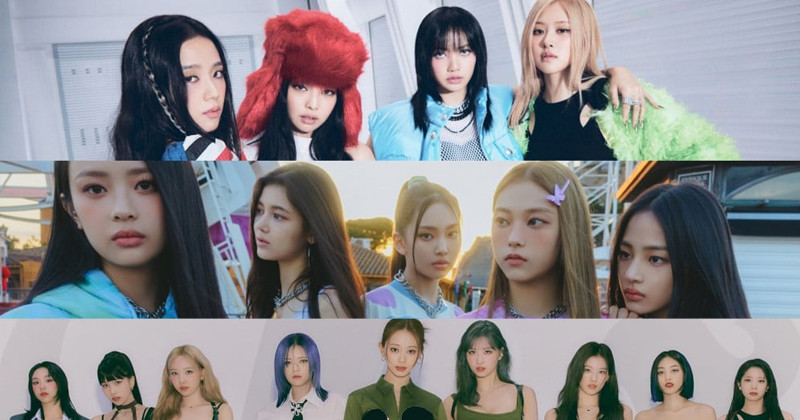 Most-Searched Girl Groups On YouTube in South Korea In 2022