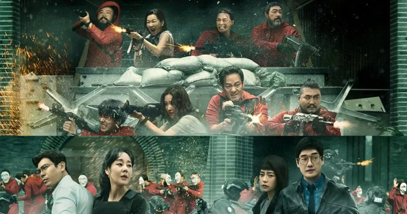 Jeon Jong Seo, Park Hae Soo, Lee Hyun Woo Are Desperate To Escape In “Money Heist: Korea” Part 2 Posters