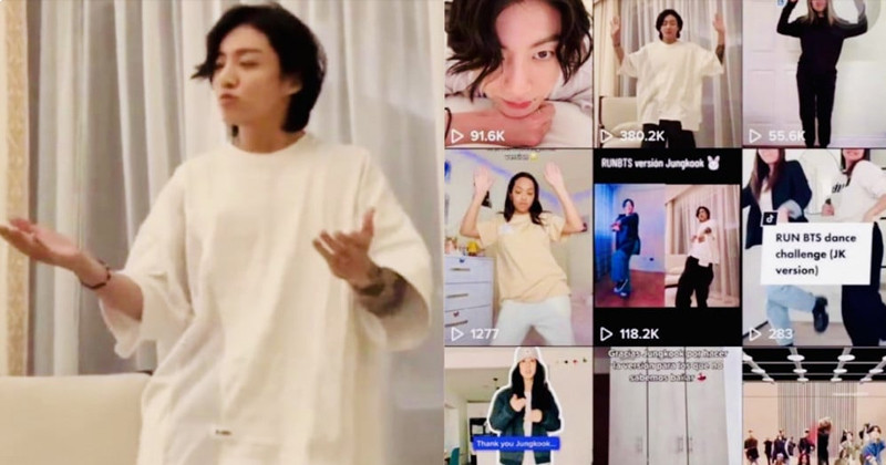 Jungkook Goes Viral On Social Media As His Unique And Creative 'Run BTS' Dance Challenge Starts A New Trend On TikTok