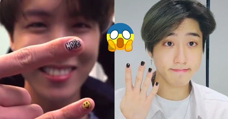5 Male K-Pop Idols Who Went Viral For Their Stunning Nail Art