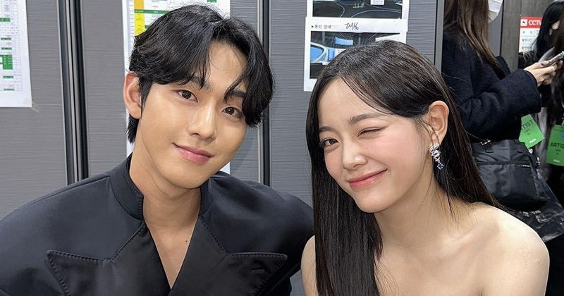 “A Business Proposal” Kim Sejeong And Ahn Hyo Seop Reunite At Melon Music Awards 2022
