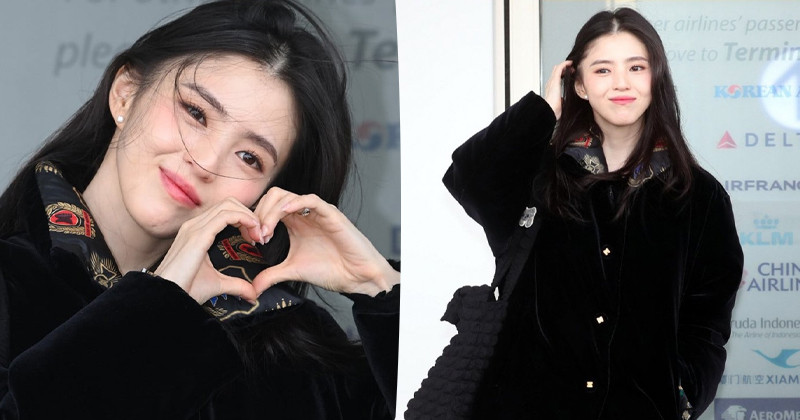 Han So Hee Stuns Onlookers As She Departs For London To Attend 'The Fashion Awards 2022'
